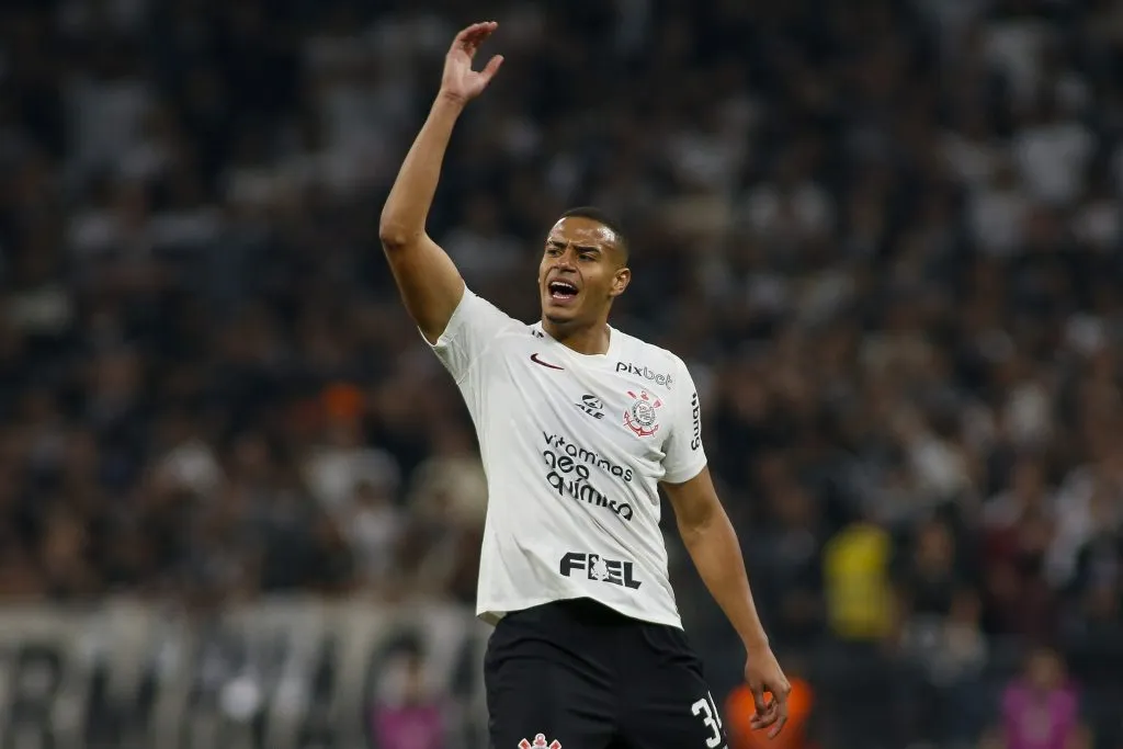 Murillo nos tempos de Corinthians. Foto: Miguel Schincariol/Getty Images