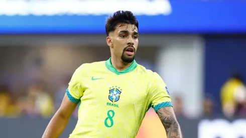Paquetá pela Seleção na Copa América. Foto: Ronald Martinez/Getty Images