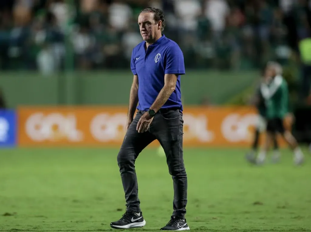 Cuca quando treinador do Corinthians. Divulgação/Rodrigo Coca/Ag.Corinthians.