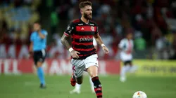RIO DE JANEIRO, Léo Pereira em partida da Libertadores (Foto: Wagner Meier/Getty Images)