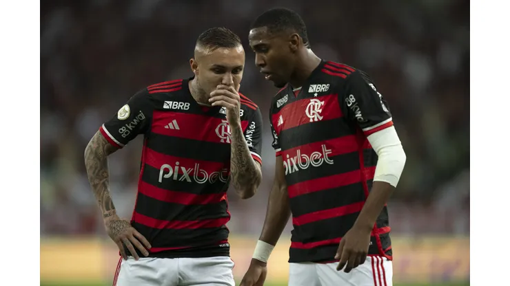 Everton Cebolinha jogador do Flamengo. Foto: Jorge Rodrigues/AGIF
