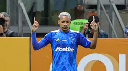 Matheus Pereira comemora gol pelo Cruzeiro. Foto: Gilson Lobo/AGIF