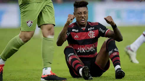 Bruno Henrique, do Flamengo, participou do lance decisivo.