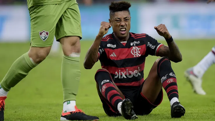 Bruno Henrique, do Flamengo, participou do lance decisivo.