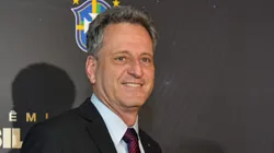 RJ - Rio de Janeiro - Premio Brasileirao - Rodolfo Landim presidente do Flamengo, durante a cerimonia de entrega do Premio Brasileirao 2019, promovida pela CBF, para premiar os melhores de cada posicao do Campeonato Brasileiro 2019, realizado no Armazem 2, Centro do Rio de Janeiro.