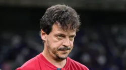 Fernando Diniz, técnico do Fluminense, durante partida contra o Cruzeiro no estádio Mineirão pelo Brasileirão Série A 2024. Foto: Gilson Lobo/AGIF