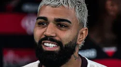 Gabigol durante aquecimento antes da partida entre Flamengo e Amazonas, no Maracanã, pela Copa Do Brasil, no dia 01/05/2024.