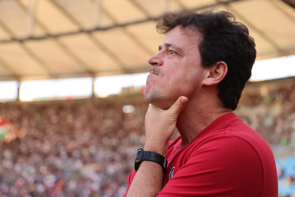 Diniz em clássico Fla-Flu. Foto: Wagner Meier/ Getty Images