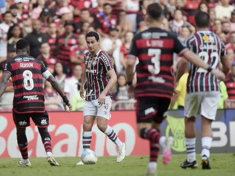 Ganso se 'intromete' em reclamação de Tite no Fla x Flu