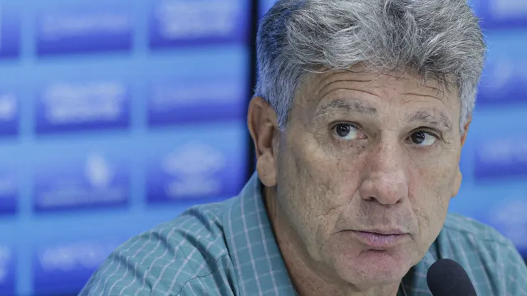 Renato Gaúcho, treinador do Grêmio, durante entrevista coletiva, após a partida contra o Operário, no Estádio Germano Krüger, pela Copa Do Brasil, no dia 30/04/2024.