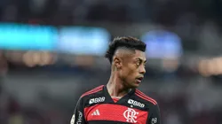 Bruno Henrique jogador do Flamengo durante partida. Foto: Thiago Ribeiro/AGIF