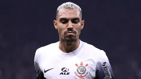 Matheuzinho durante partida entre Corinthians e Botafogo, na Neo Química Arena, pelo Campeonato Brasileiro, no dia 01/06/2024.