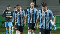 Atletas foram direto ao vestiário após derrota