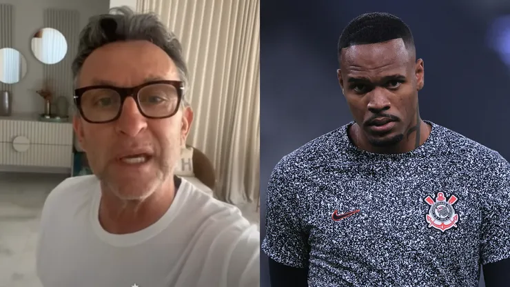 Neto crítica Carlos Miguel e diz que goleiro não enfrenta o Athletico-PR. Foto Neto: YouTube / Canal Os Donos da Bola. Foto Carlos Miguel: Ettore Chiereguini/AGIF