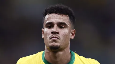 Philippe Coutinho em campo pelo Brasil. Meia vai voltar ao Cruz-Maltino.