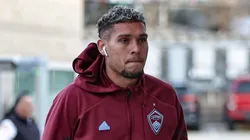 Rafael Navarro (ex-Palmeiras) jogador do Colorado Rapids durante chegada da equipe para partida contra o Real Salt Lake no estádio America First Field Stadium pela MLS 2024 - Foto: Fabio Giannelli/AGIF