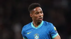 Wendell na Seleção Brasileira para a disputa da Copa América. Foto: Catherine Ivill/Getty Images