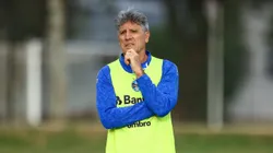 Renato durante treino do Imortal no Paraná. Foto: Lucas Uebel/Grêmio FBPA