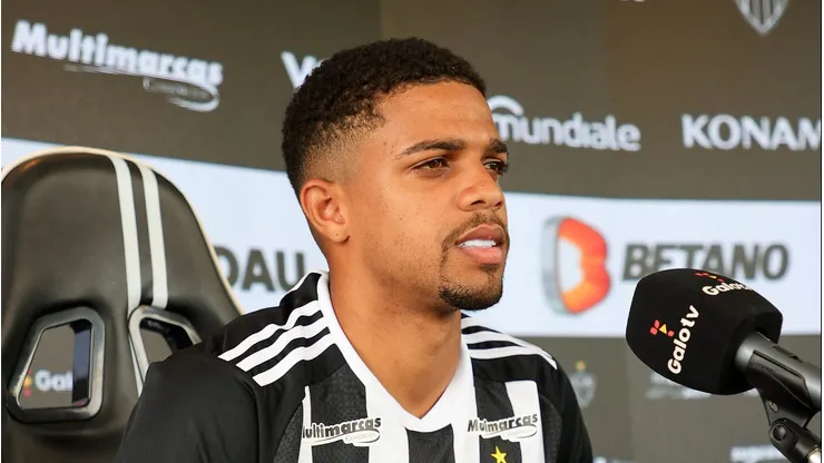 Robert do Atlético. . Foto: Paulo Henrique França / Atlético