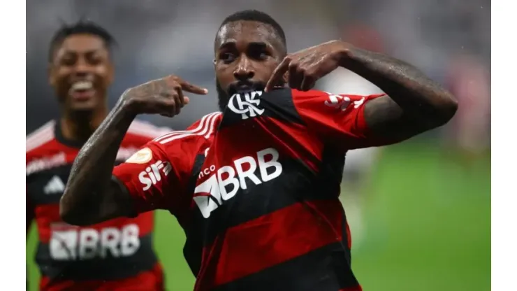 Foto: Gilvan de Souza - Gerson, pelo Flamengo
