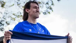 Foto: Gustavo Aleixo - Cássio cita Corinthians em apresentação no Cruzeiro