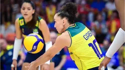 Gabi, a capitã da Seleção Brasileira. Foto: FIVB