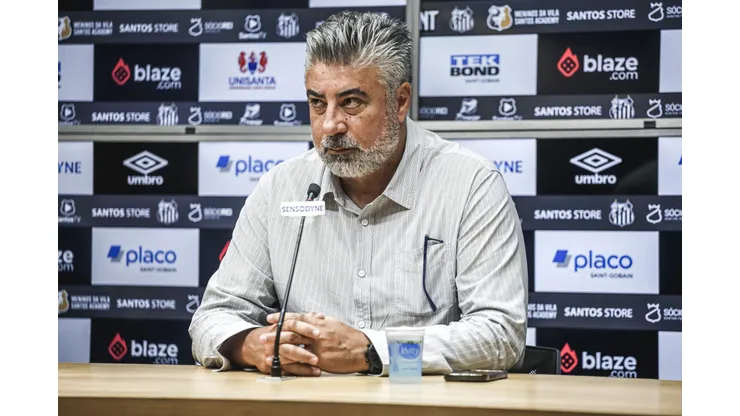 Alexandre Gallo é o homem forte do futebol do Santos - AGIF