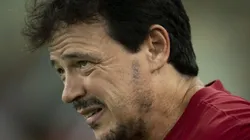 Fernando Diniz, técnico do Fluminense, durante partida contra o Atlético-GO no estádio Maracanã pelo campeonato Brasileiro A 2024. Foto: Jorge Rodrigues/AGIF
