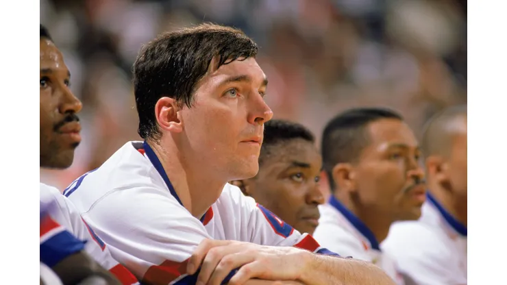 Pistons fizeram fama no fim do anos 1990 na NBA com faltas feias e vilania descarada (Foto: Jonathan Daniel/Getty Images)