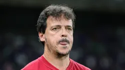 MG - BELO HORIZONTE - 19/06/2024 - BRASILEIRO A 2024, CRUZEIRO X FLUMINENSE - Fernando Diniz tecnico do Fluminense durante partida contra o Cruzeiro no estadio Mineirao pelo campeonato Brasileiro A 2024.