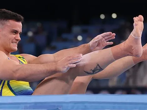 Ginástica: Caio Souza sofre lesão e põe em risco a participação em Paris