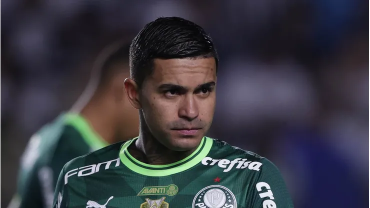 SP - SANTOS - 20/05/2023 - BRASILEIRO A 2023, SANTOS X PALMEIRAS - Dudu jogador do Palmeiras durante partida contra o Santos no estadio Vila Belmiro pelo campeonato BRASILEIRO A 2023.
