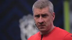 Anderson Daronco, durante partida entre Santos e Vasco no estádio Vila Belmiro pelo Brasileirão Série A 2023. Foto: Ettore Chiereguini/AGIF