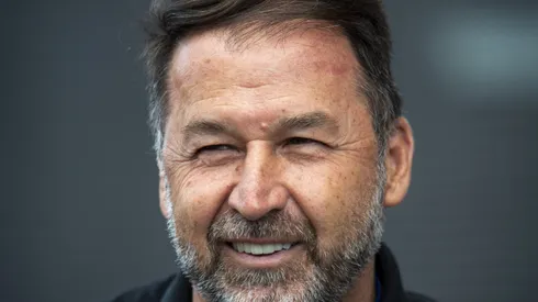 Augusto Melo, presidente do Corinthians, durante partida contra o São Paulo no estádio Arena Corinthians pelo Brasileirão Série A 2024. Foto: Anderson Romao/AGIF