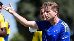 Foto: Gustavo Aleixo/Cruzeiro - Fernando Seabra, técnico do Cruzeiro, tem retornos importantes contra o Flu