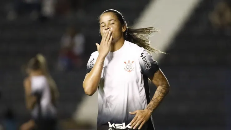 Atacante anotou dois gols no confronto. Divulgação/Rodrigo Gazzanel/Corinthians.