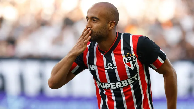 Lucas Moura contra o Corinthians. Foto: Rubens Chiri/ São Paulo/ Flickr