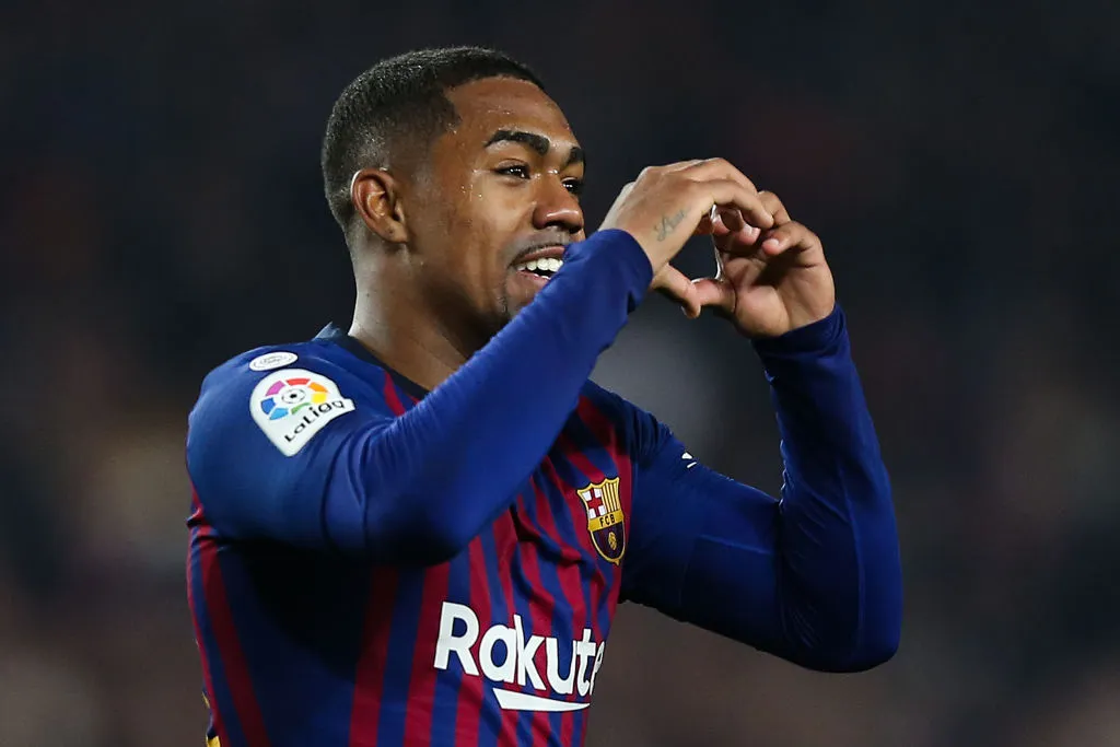 Malcom em jogo da Copa do Rei pelo Barcelona. Angel Martinez/Getty Images.