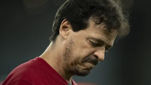 Fernando Diniz durante partida entre Fluminense e Atlético/GO, no Maracanã, pelo Campeonato Brasileiro, no dia 15/06/2024.