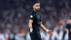 Angel Romero jogador do Corinthians lamenta durante partida contra o Fortaleza no estadio Arena Corinthians pelo campeonato Brasileiro A 2024. Foto: Leonardo Lima/AGIF