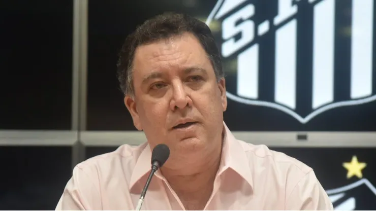 Marcelo Teixeira tem sido cobrado para colocar ordem na casa no Santos - Foto: Ivan Storti/Santos FC