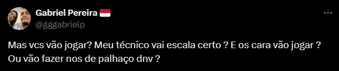 Torcedor do Internacional. Foto: Reprodução/ Twitter