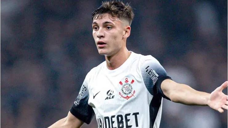 Breno Bidon durante partida entre Corinthians e América-RN, na Neo Química Arena, pela Copa Do Brasil, no dia 22/05/2024.