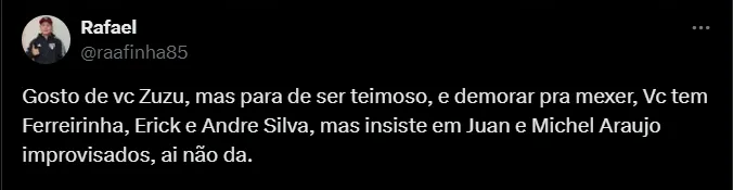 Torcedor do São Paulo. Foto: Reprodução/ Twitter