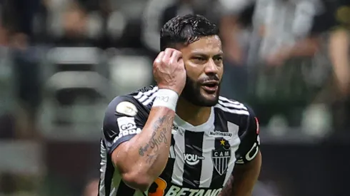 Hulk em partida do Brasileirão 2024 entre Atlético-MG x Palmeiras