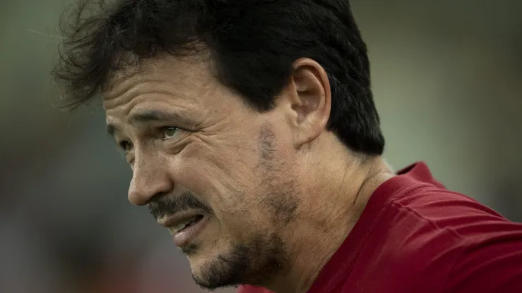 Fernando Diniz, técnico do Fluminense. Foto: Jorge Rodrigues/AGIF