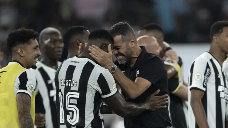 Botafogo na liderança do Brasileirão. Foto: Jorge Rodrigues/AGIF