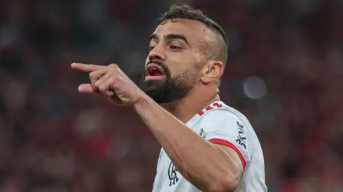 Fabrício Bruno, zagueiro do Flamengo no jogo contra o Athletico-PR. Foto: Robson Mafra/AGIF