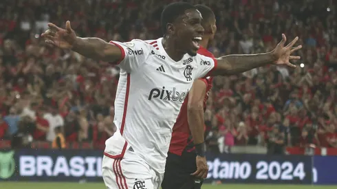 Foto: Gabriel Machado/AGIF - Evertton Araujo fez o gol de empate do Flamengo