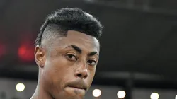 Bruno Henrique durante partida contra o Amazonas. Atacante é criticado pela Nação.